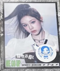 WE GO UP 明信片 日本千葉簽售集章會