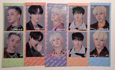 [HELLO]TREASURE 2CUT PHOTO+STICKER SET