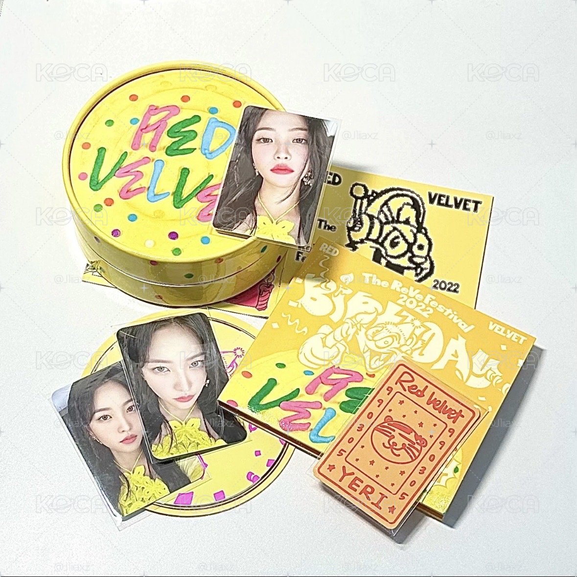 Red velvet 八週年立牌卡 Yeri