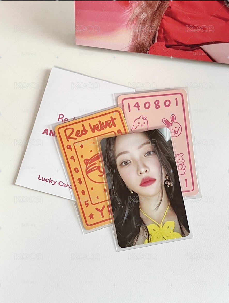 Red velvet 八週年幸運卡 Yeri