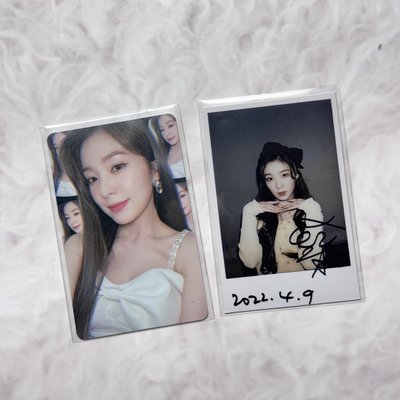 Red velvet FMR幸運卡+拍立得 Irene