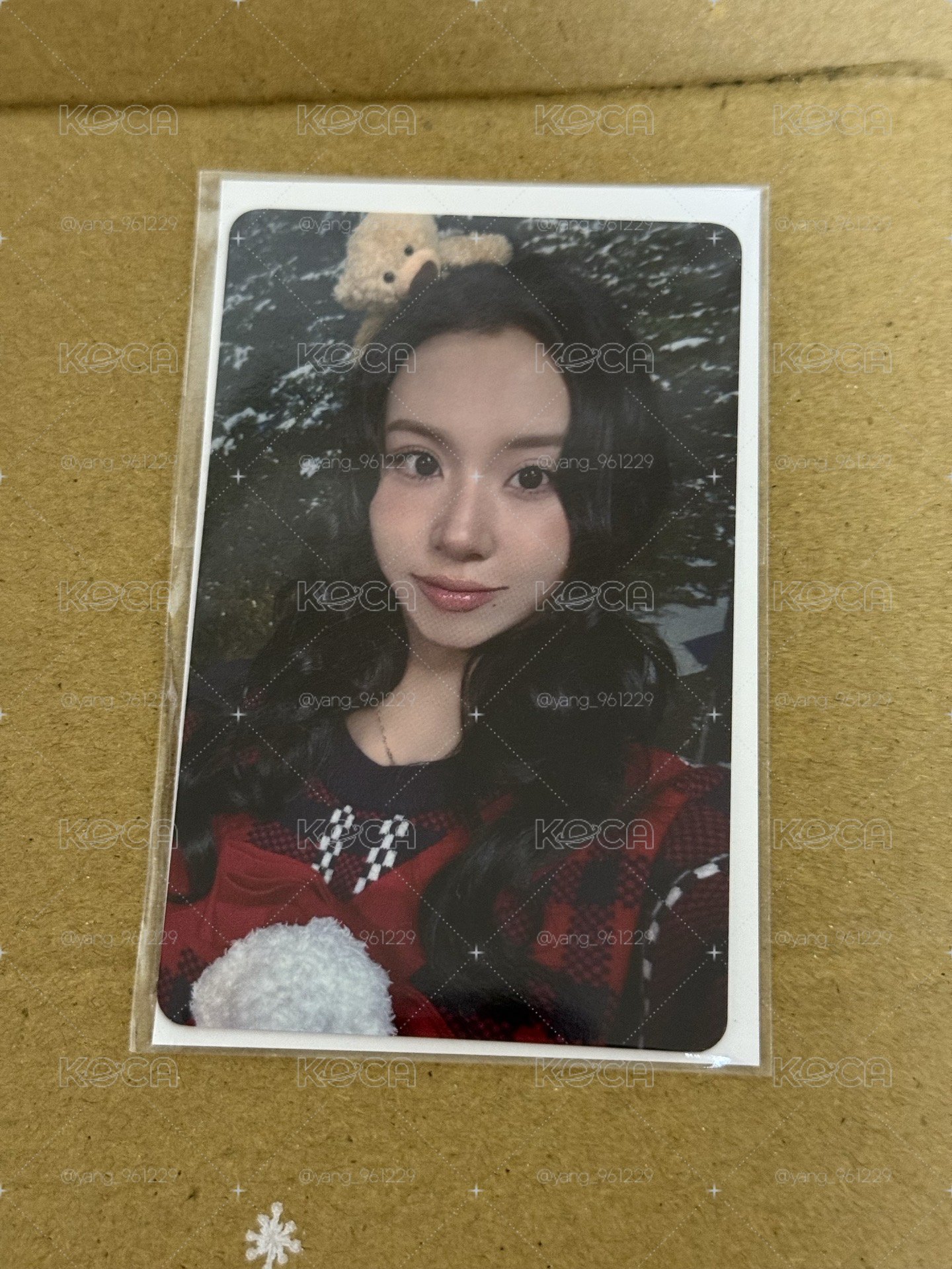 彩瑛冬日滿額小卡