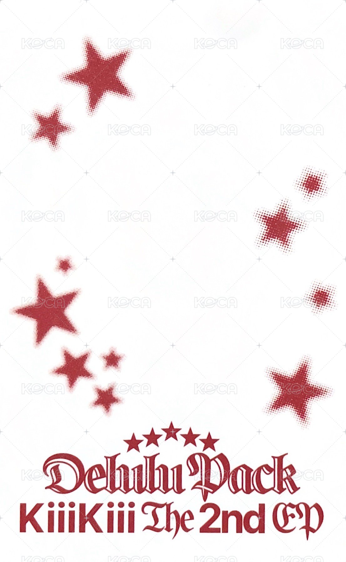 Delulu Pack 打歌卡 404(New Era) 3.0 背面