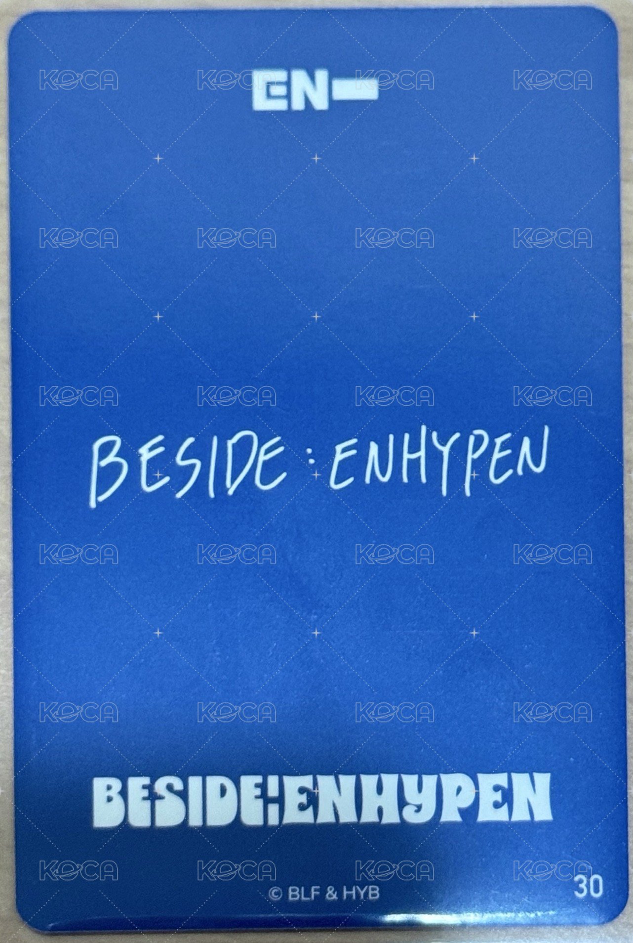 25 冬週 wvs 周邊卡  背面