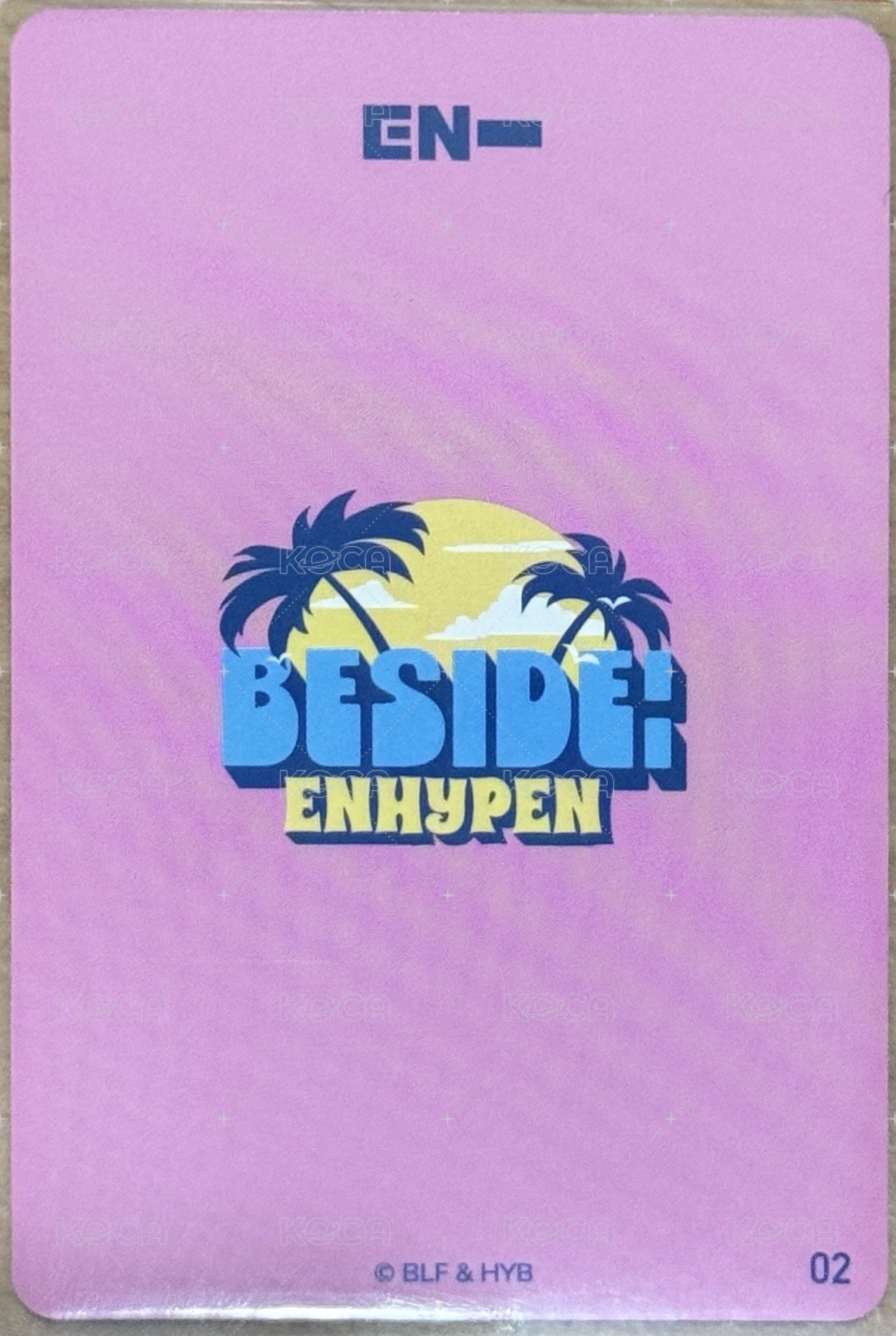 25 冬週 wvs 周邊卡  背面