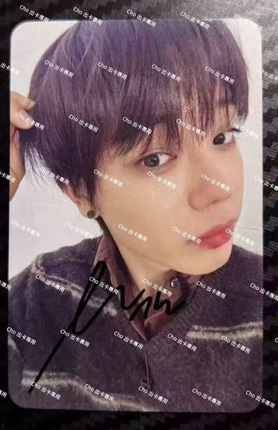 ms各成員簽卡（有證明 拍下後有需要可私訊給）