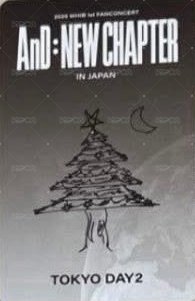 AnD:NEW CHAPTER  日場聖誕特別 入場卡 / 場限卡  背面