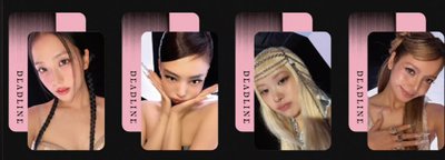 DEADLINE粉版專卡+貼紙