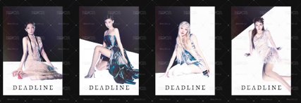 DEADLINE粉版專卡+貼紙