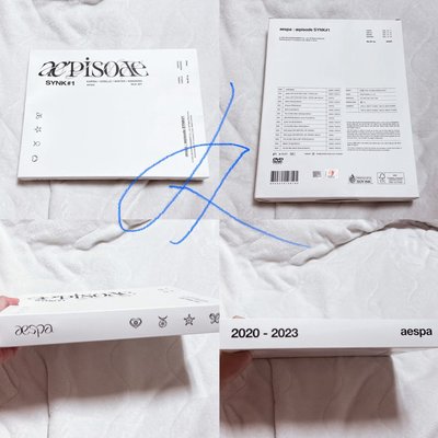 aespa白板dvd固配