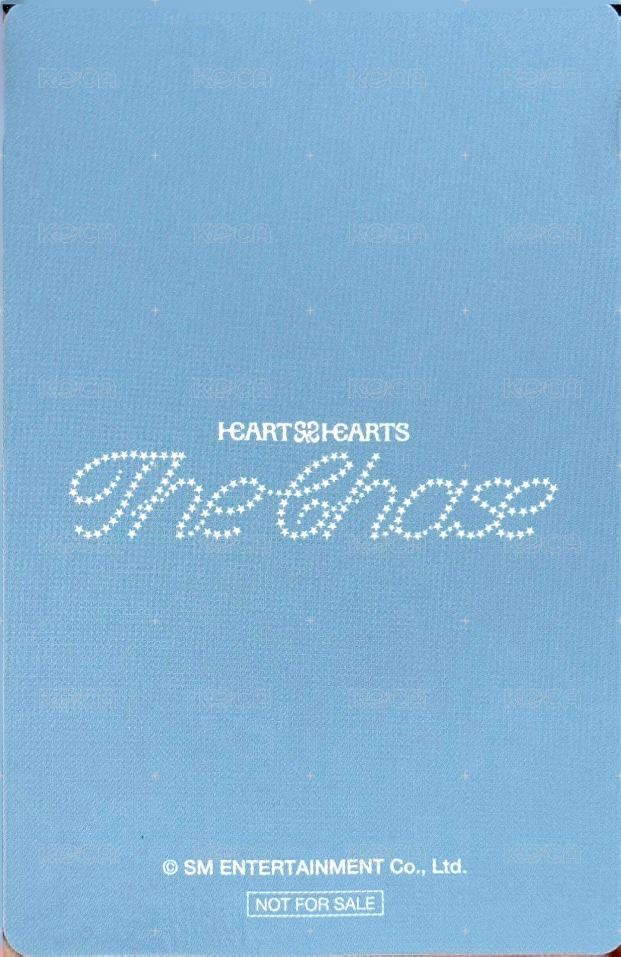 單一 hmv 線下 特典卡  背面