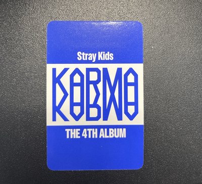 KARMA 專輯卡 單封 Accordion ver.  I.N