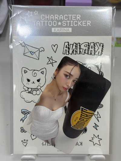 現貨 aespa 三巡 首爾場週 紋身貼紙小卡組