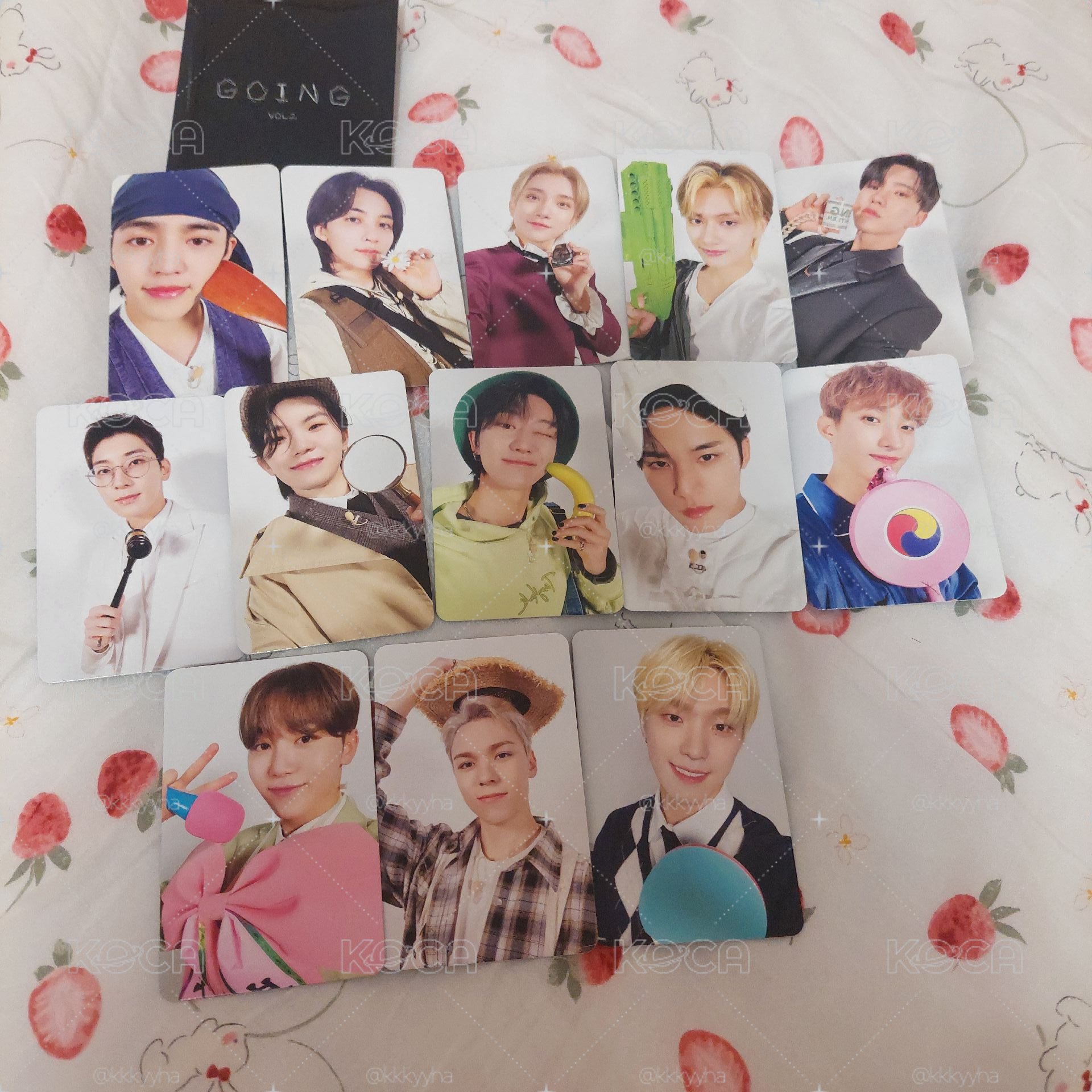 SEVENTEEN Going 雜誌 小卡