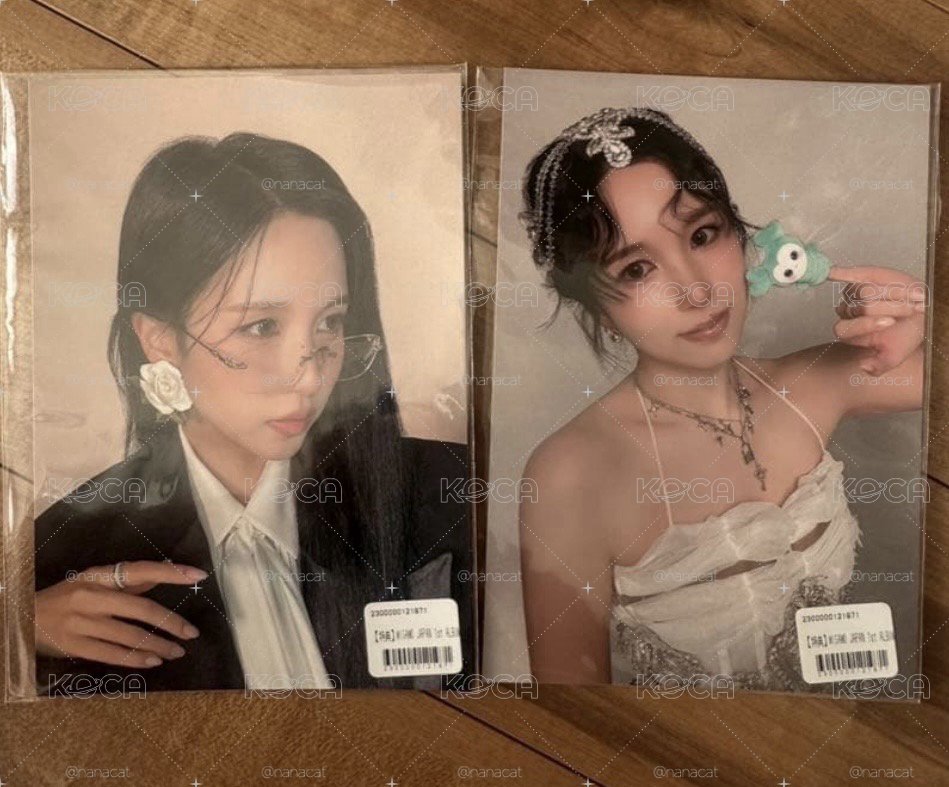 現貨 MISAMO PALY OJ特典 A5明信片 MINA