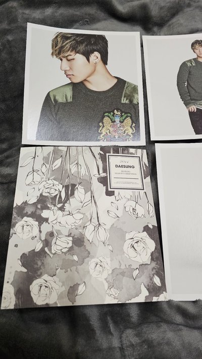 大聲 2014年 年曆正方形大卡 四張一組 