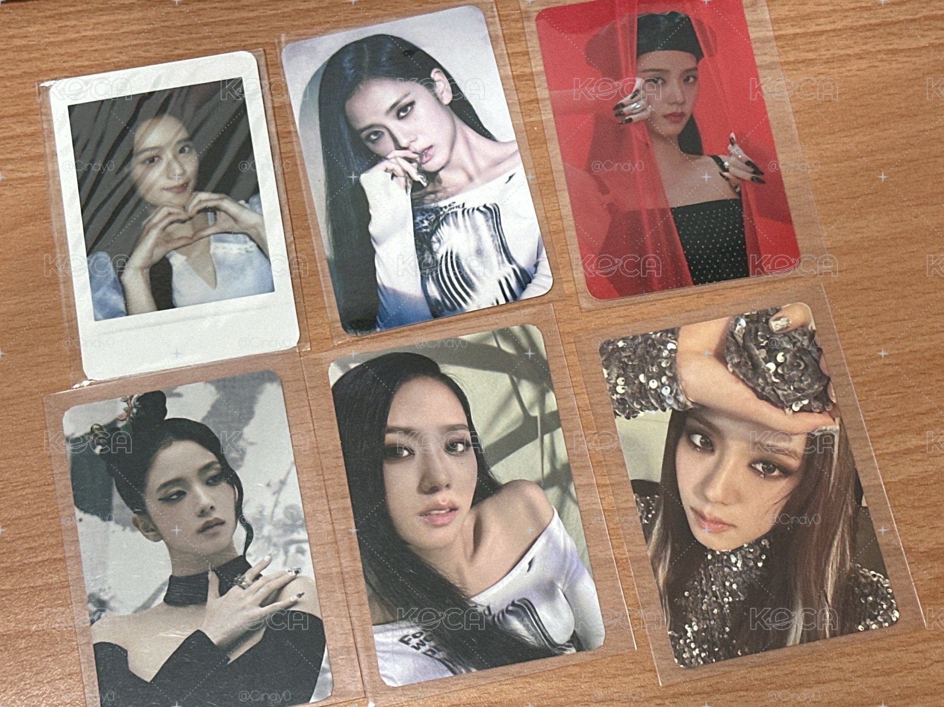 JISOO ME 紫膠專卡 yg線下 特典卡
