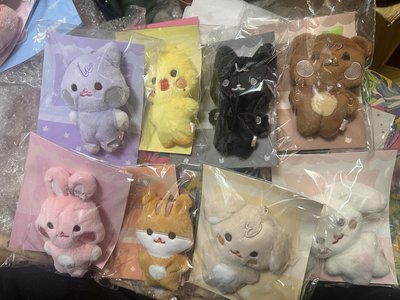 全新 Aniteez 豆豆眼娃(附卡) 8隻1組不拆賣