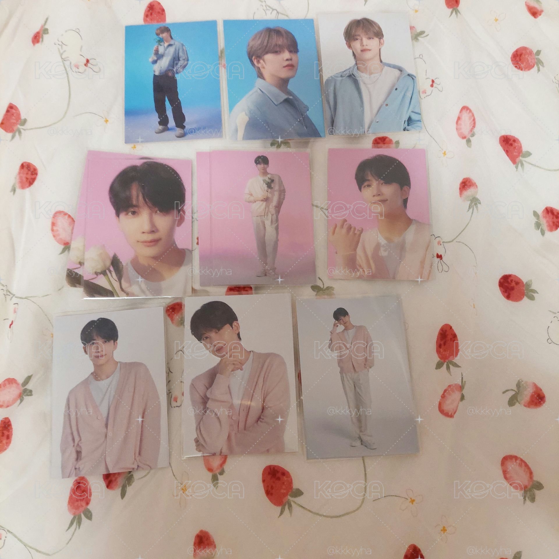 SEVENTEEN HANABI 日本 卡包 小卡 勝哲 淨漢