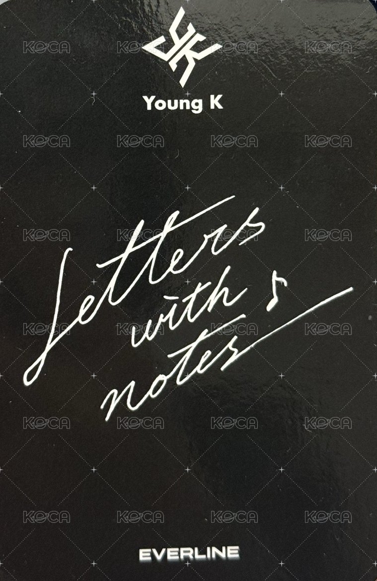 正一 el 線下 簽售卡  背面