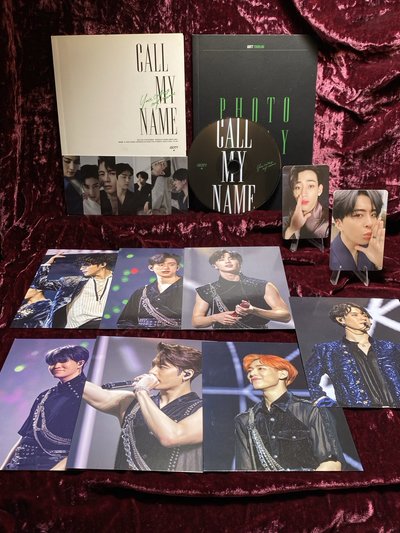 ⎝GOT7⎞CALL MY NAME D Ver. 含預購特典 TOURLOG PHOTO ESSAY 近全專