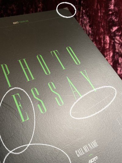 ⎝GOT7⎞CALL MY NAME D Ver. 含預購特典 TOURLOG PHOTO ESSAY 近全專