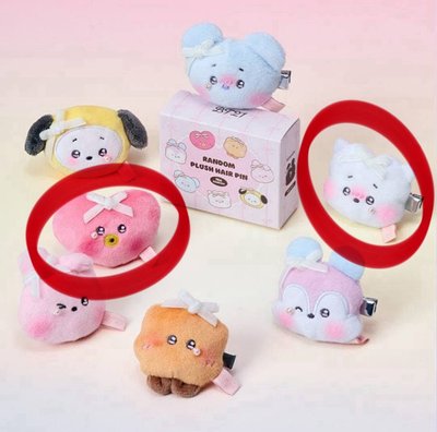 BT21啦啦隊盲盒髮夾📣