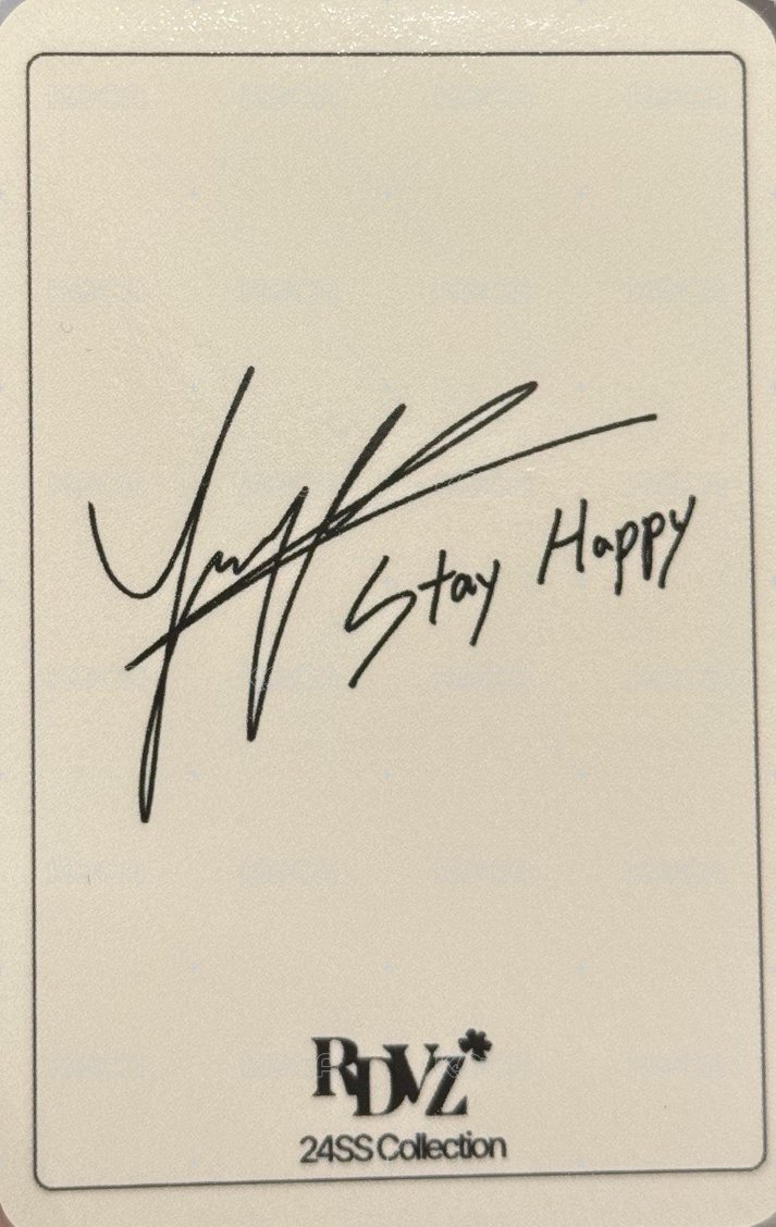 RDVZ 2.0 代言卡  背面