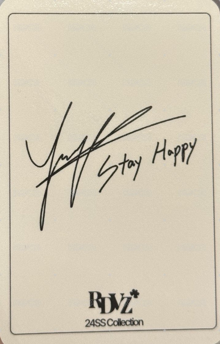 RDVZ 2.0 代言卡  背面