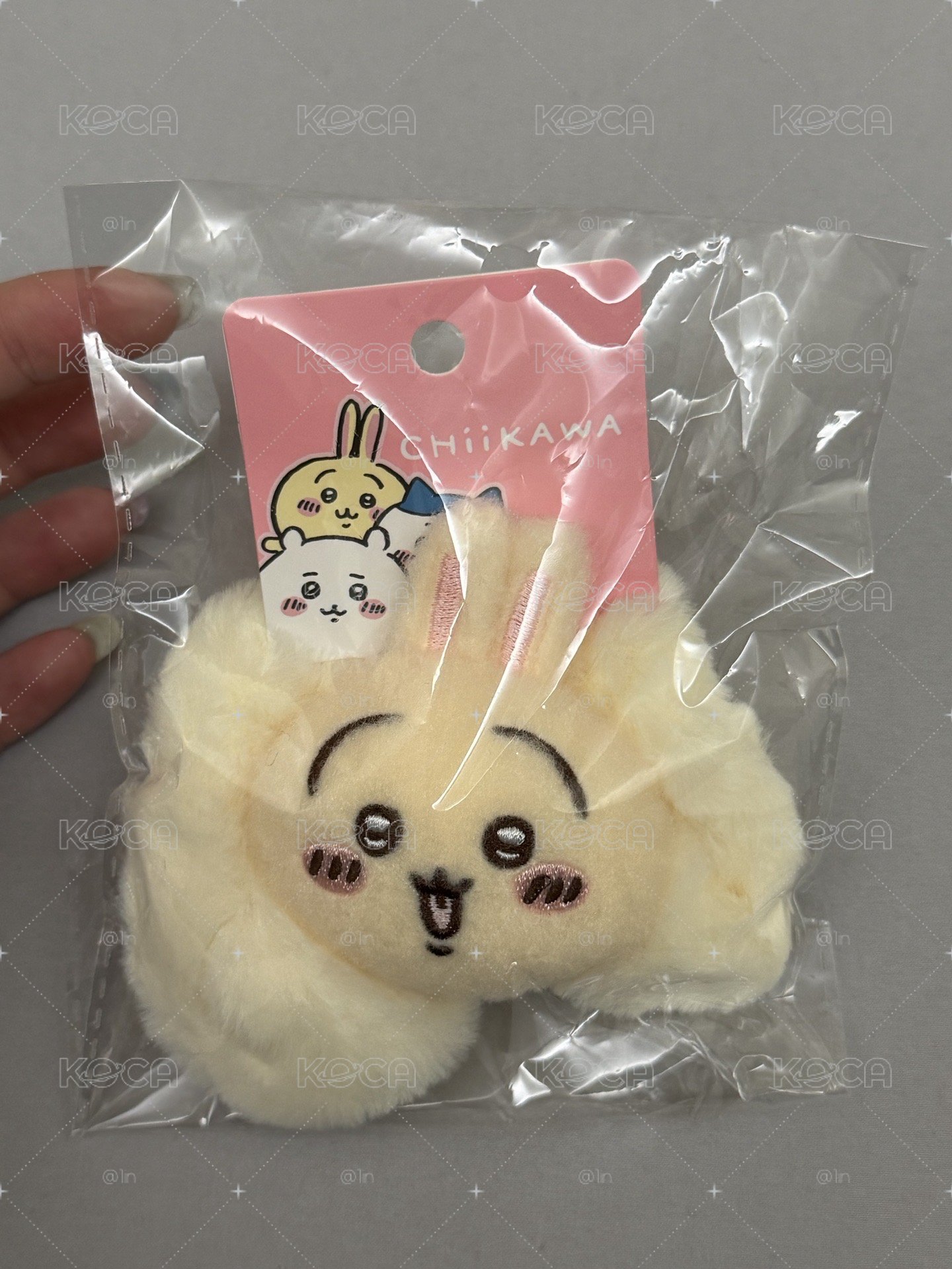 名創優品MINISO 吉伊卡哇毛絨髮圈 烏薩琪款