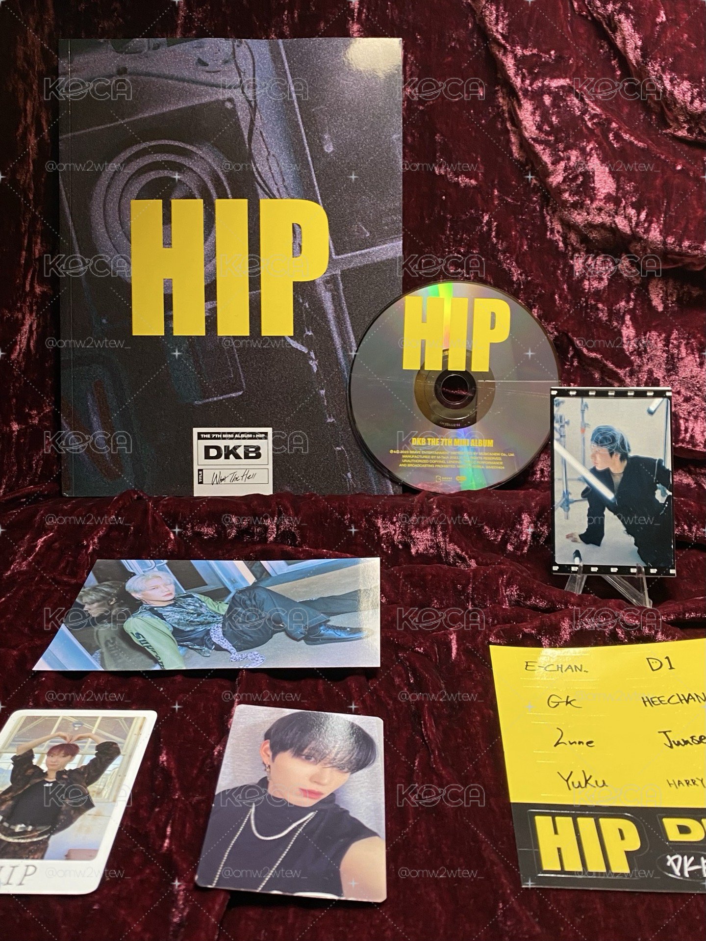 ⎝DKB⎞送！7th Mini Album 'HIP’ HIGH Ver. 近全專