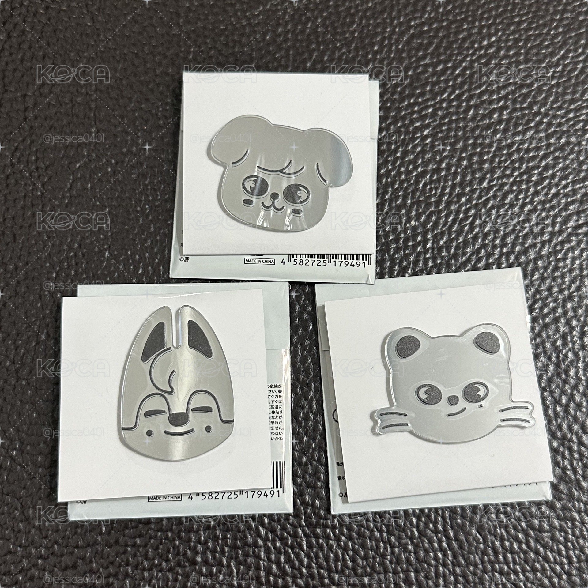 SKZOO 帕皮 燦狼 Jiniret 鏡面貼紙