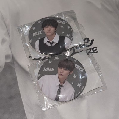 元彬 恩奭 RIIZING DAY FAN CON 日巡隨機徽章