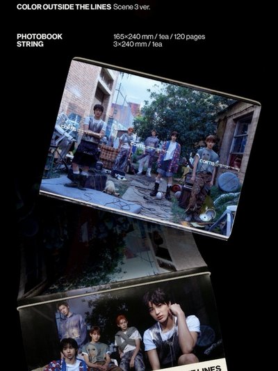 CORTIS - COLOR OUTSIDE THE LINES [首張單曲] (PHOTOBOOK版)