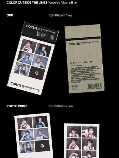CORTIS - COLOR OUTSIDE THE LINES [首張單曲] (WEVERSE ALBUM版)