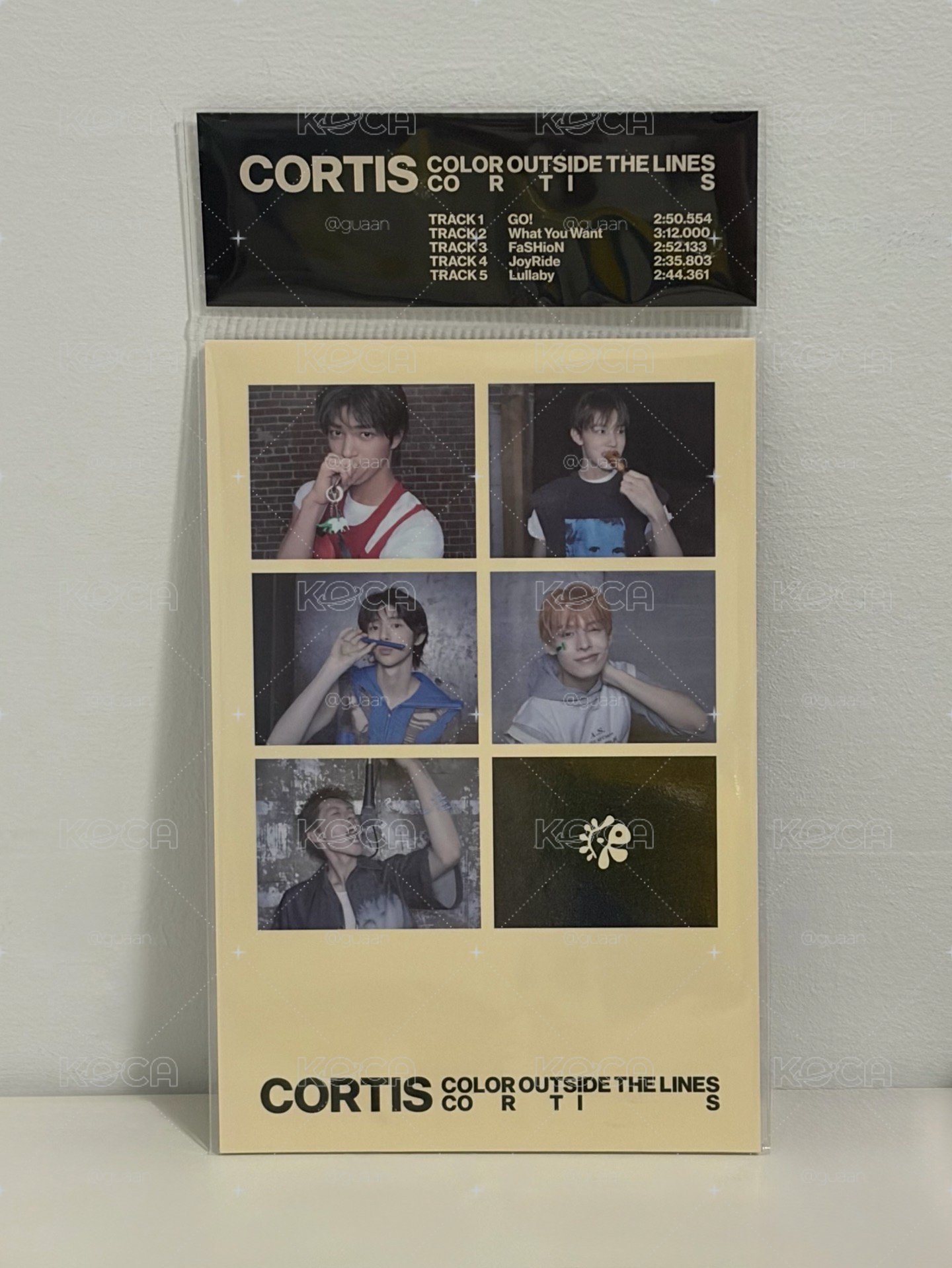 CORTIS - COLOR OUTSIDE THE LINES [首張單曲] (WEVERSE ALBUM版) B版