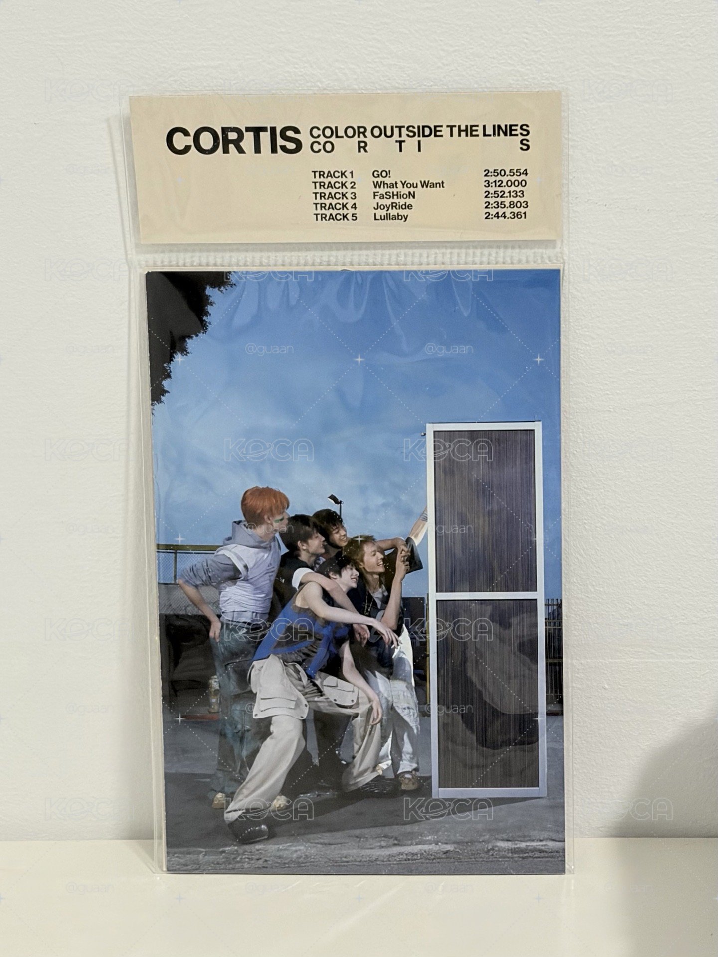 CORTIS - COLOR OUTSIDE THE LINES [首張單曲] (WEVERSE ALBUM版) A版