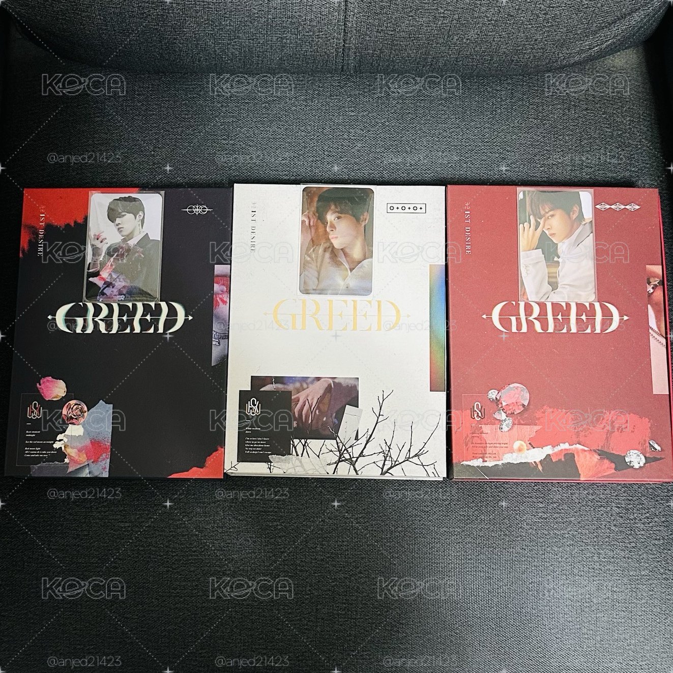 金佑錫 金宇碩《GREED》已拆全專