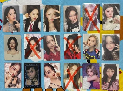 IVE heya Switch 一直娛 yzy2.0 張員瑛小卡 芭蕾員