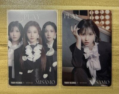 MISAMO PLAY 初回B 已拆全專+塔店特典 團+Mo