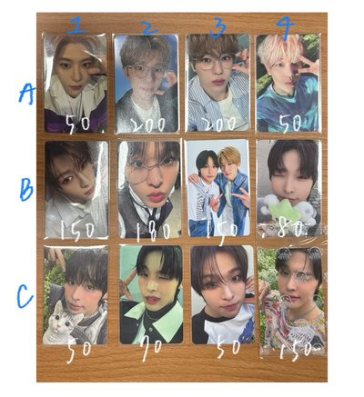 NCT WISH 溫陸小卡