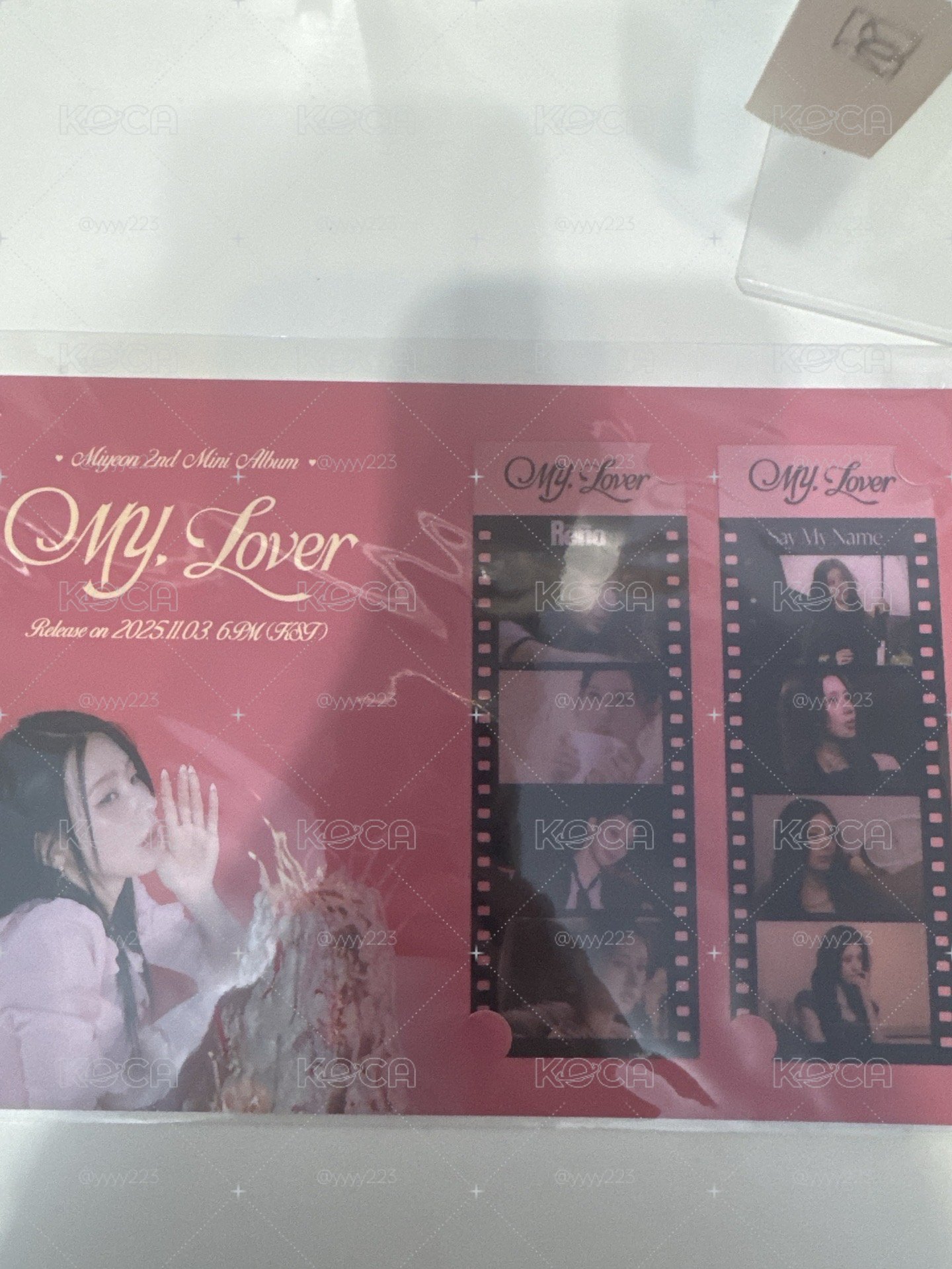 麵sc 入場禮 my lover 