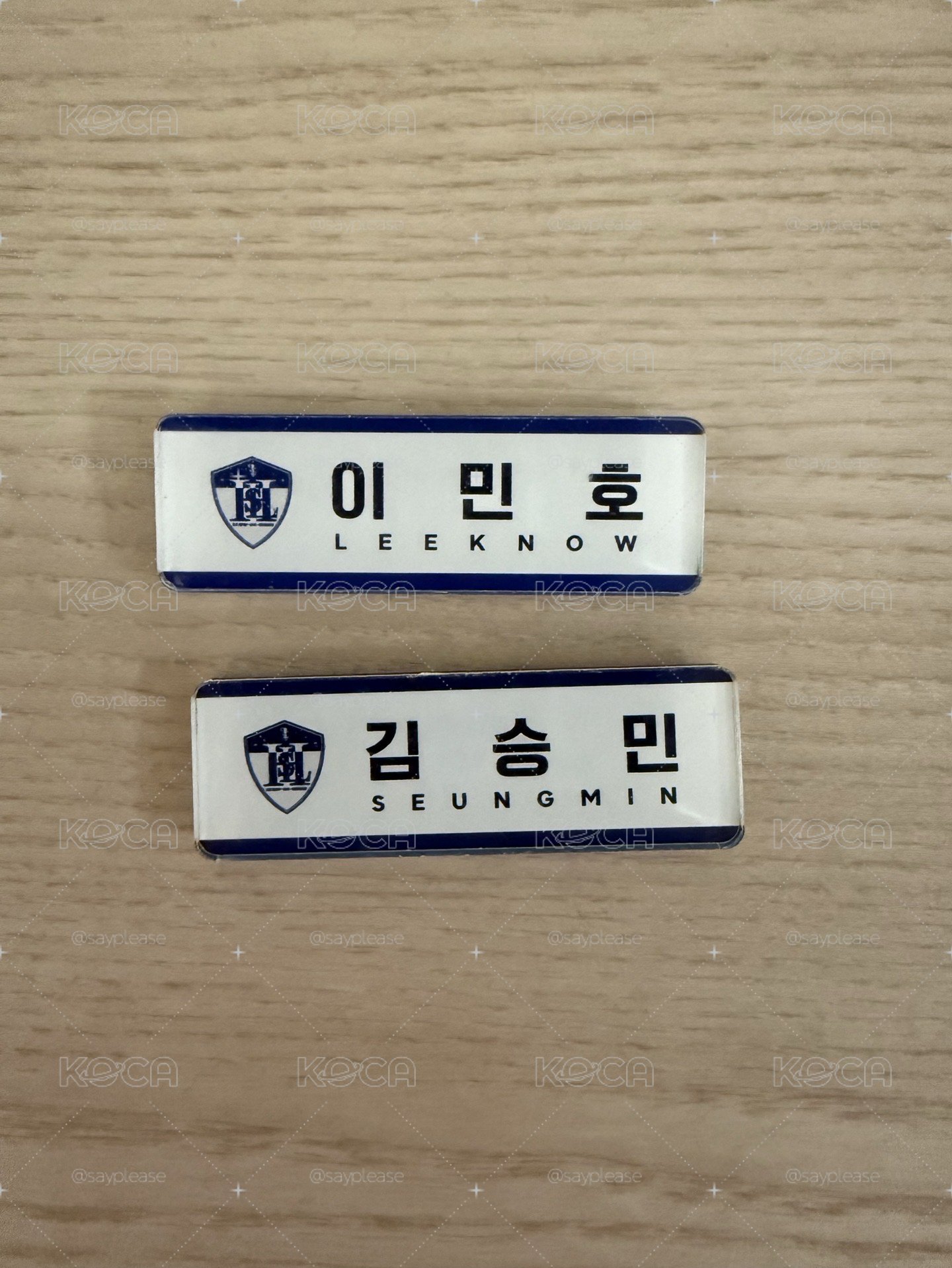 魔法學院釜山快閃店名牌 李旻浩