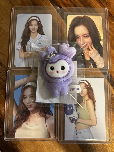 Sana 豆豆眼+九週年 Fan meeting 隨機卡+wowpass週邊卡