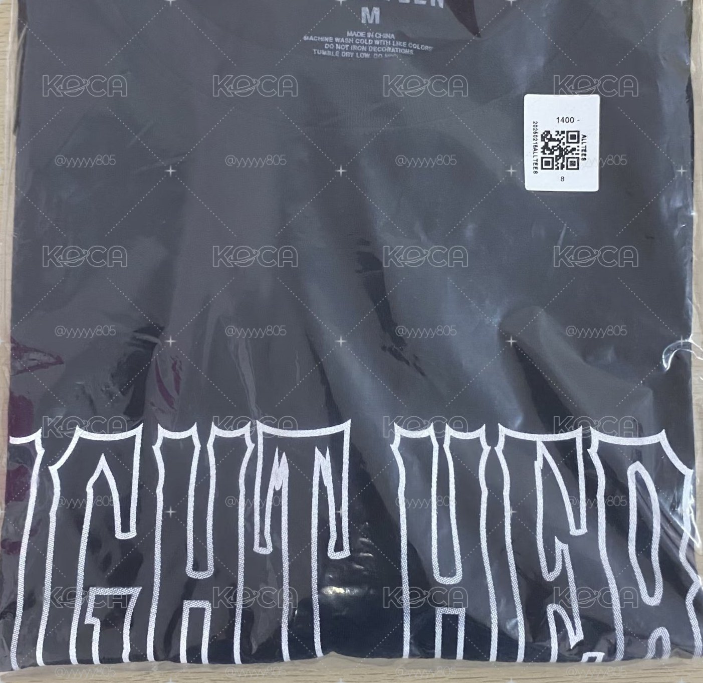 right here 曼谷場t-shirt M號
