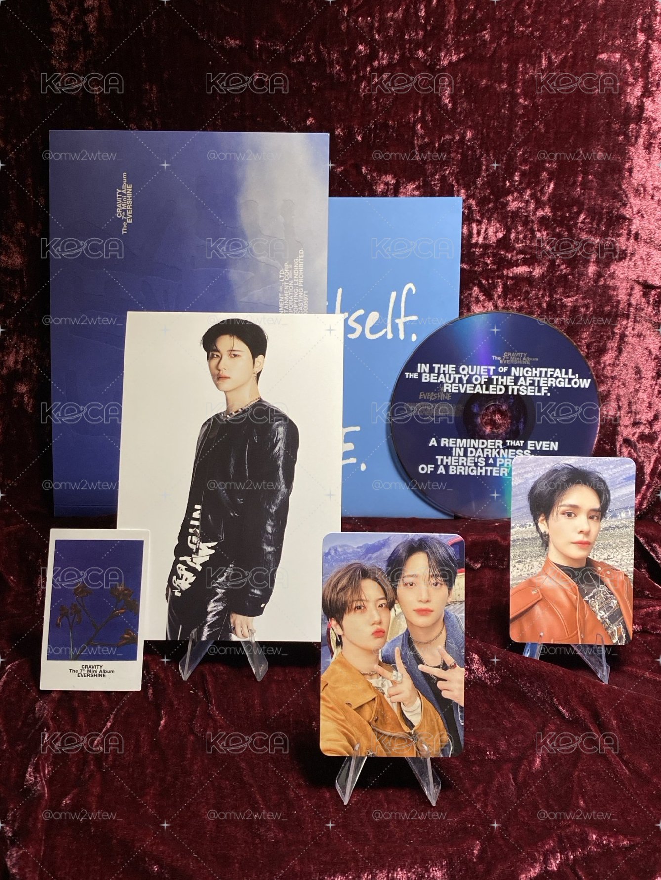 ⎝CRAVITY⎞降價售 🥊‘EVERSHINE’ SUNRISE Ver. 全專含預購特典