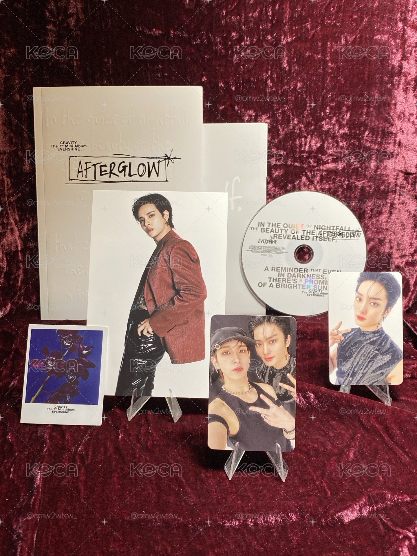 ⎝CRAVITY⎞7th Mini Album ‘EVERSHINE’ AFTERGLOW Ver. 全專 含預購特典