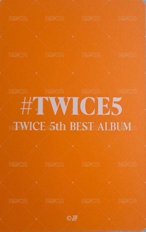 JP精選五 周邊卡 日周卡 背面