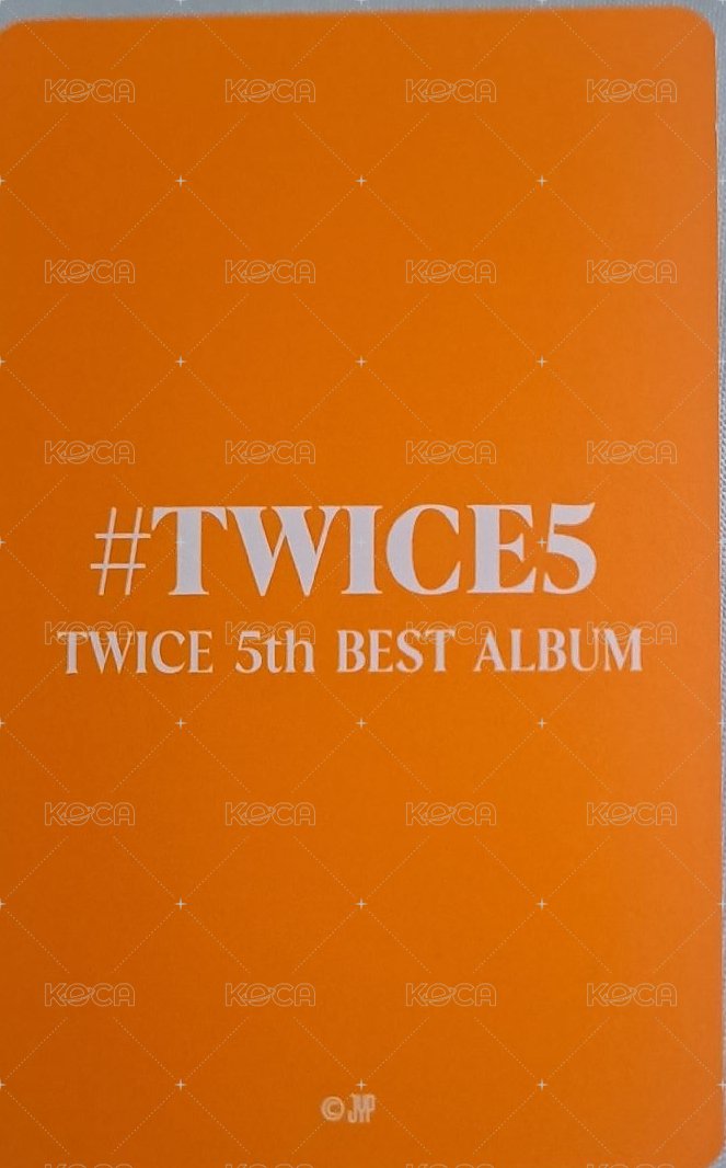 JP精選五 周邊卡 日周卡 背面