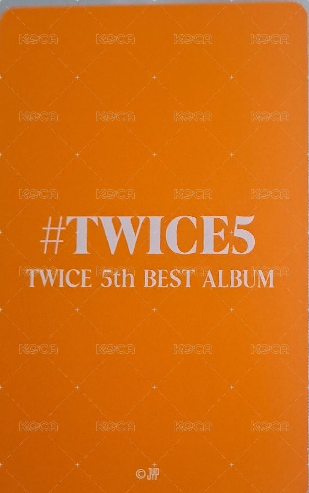 JP精選五 周邊卡 日周卡 背面